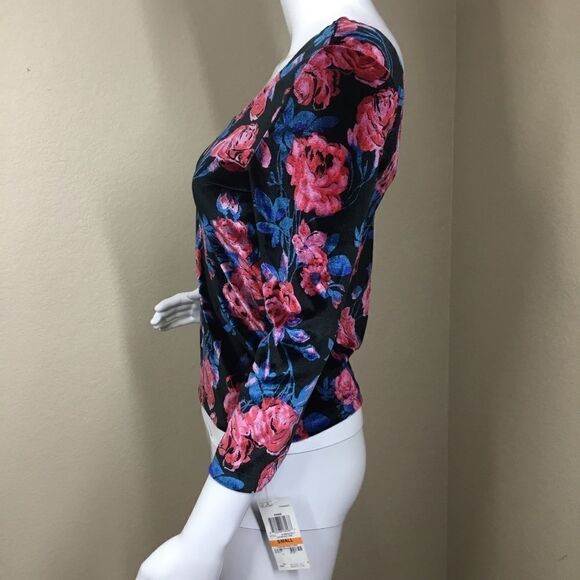 Material Girl Velvet Crop Top C4 - Picture 4 of 6